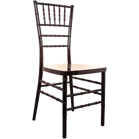 Flash Furniture Advantage Mahogany Resin Chiavari Chair RSCHI-M